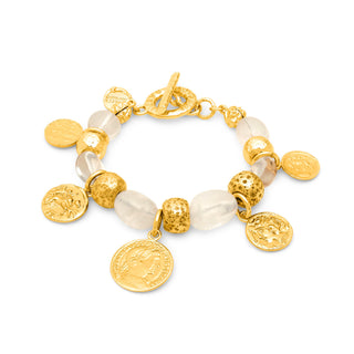 Bracciale Crystal Monete