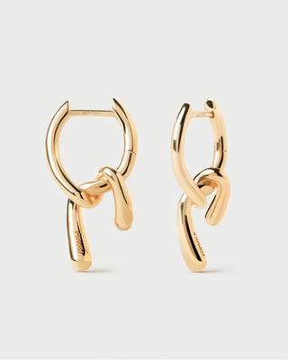 Mini Twist Hoop Earrings