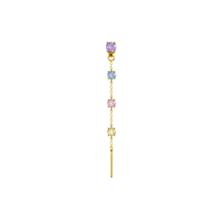Charmi Light Pendant Earring with Interchangeable Closure