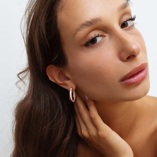 Hoop Berry Orecchino A Cerchio Argento Dorato