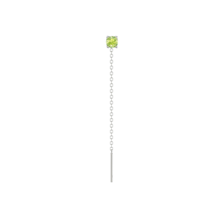 Lovli Luce Orecchino Saliscendi Argento -Lime
