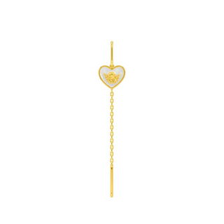 Angioletto Pendant Gold Plated Silver Earring