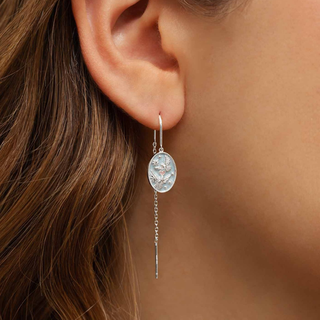 Pendol Love Sterling Silver Dangle Earring - Right