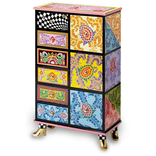 CASSETTIERA "CAPRI" 62X31X102