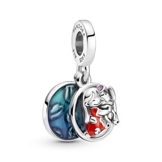 Pandora Disney, charm pendente famiglia lilo e stitch