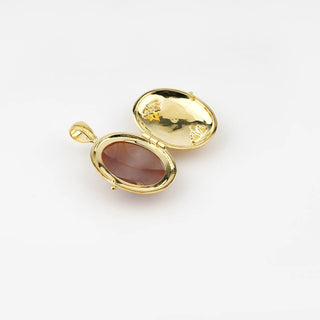 Pendente Cameo Volto Dorato Cr