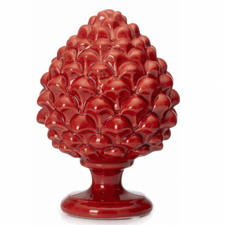 Terracotta Pine Cone 12