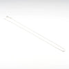 White Silver Necklace 40+5 Cm
