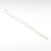 White Rolo Necklace 40+5 cm