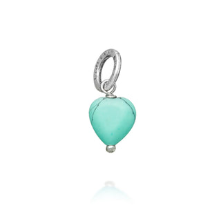 Charm Cuore Turchese