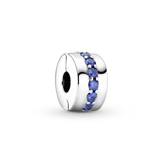 Pandora Clip sentiero blu scintillante