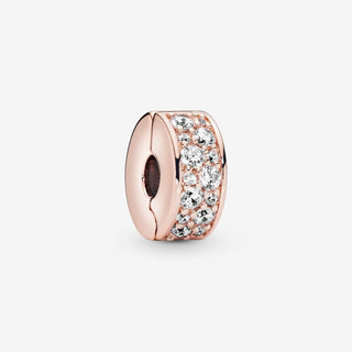 Pandora Clip con pavé