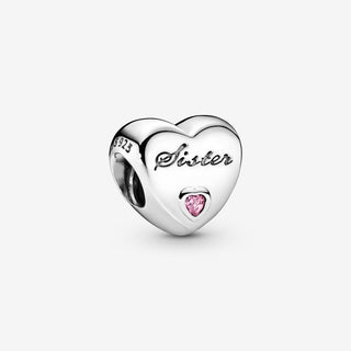 Pandora Charm a cuore Sorella