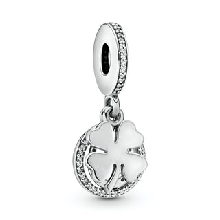 Pandora Charm pendente Quadrifoglio portafortuna