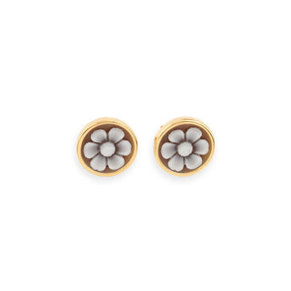Orecchini Cameo Margherita Dorati