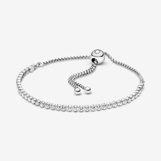 Pandora Bracciale tennis scintillante con chiusura regolabile