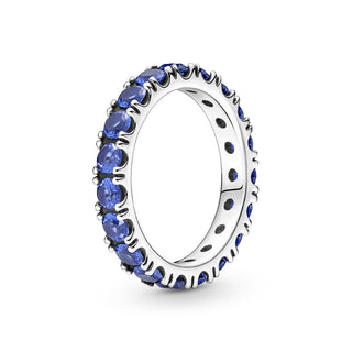 Pandora Anello Fascia Scintillante Blu