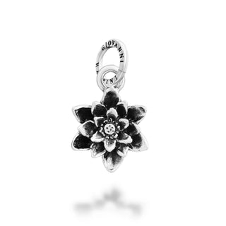 Small Lotus Flower Charm