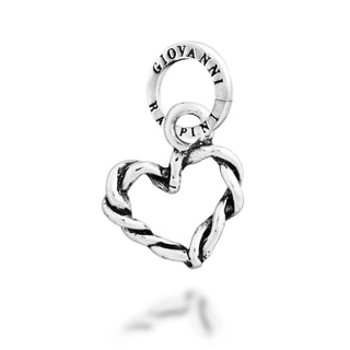 Charm Cuore Intrecci Piccolo