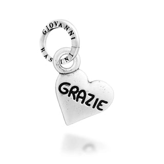 Charm Cuore "Grazie"