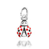Charm Coccinella Crystal