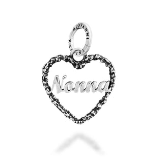 "Grandma" Heart Charm
