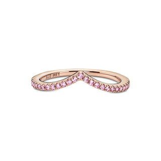 Pandora Anello Desiderio scintillante Rosa