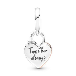 Pandora Charm Pendente Lucchetto "Together Always"