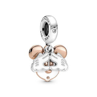 Pandora Disney, charm Pendente Mickey Mouse, "Be Yourself"