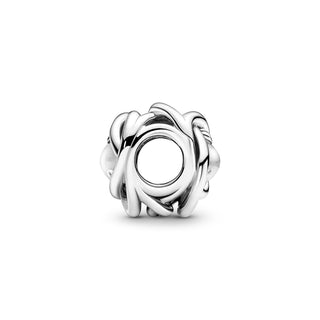 Pandora Charm Cerchio Eterno Bianco