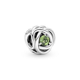 Pandora Charm Cerchio Eterno Verde