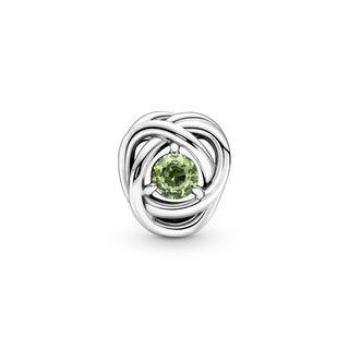 Pandora Charm Cerchio Eterno Verde