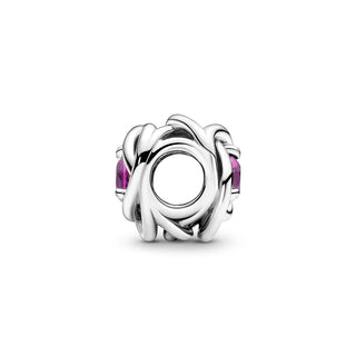 Pandora Charm Cerchio Eterno Rosa