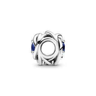 Pandora Charm Cerchio Eterno Blu