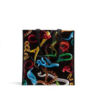 Borsa in Polipropilene "Grocery Bag Toiletpaper" 40 cm - Snakes