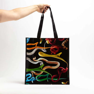 Borsa in Polipropilene "Grocery Bag Toiletpaper" 40 cm - Snakes