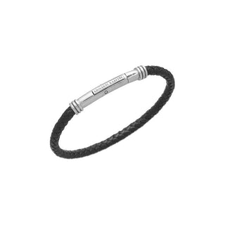 Giovanni Raspini Bracciale Cuoio Intrecciato 21 cm- GV11354L