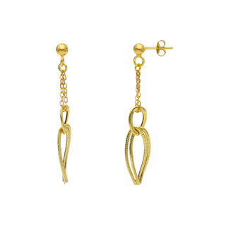 Chain Wave Earrings