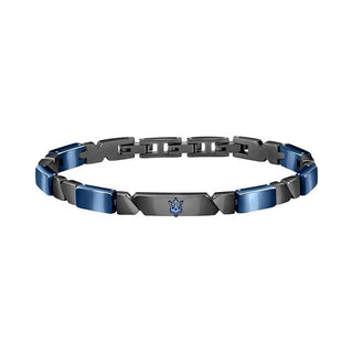 Bracciale Ceramica Nero e Blu