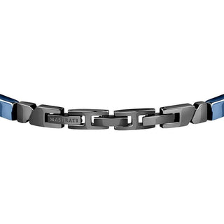 Bracciale Ceramica Nero e Blu