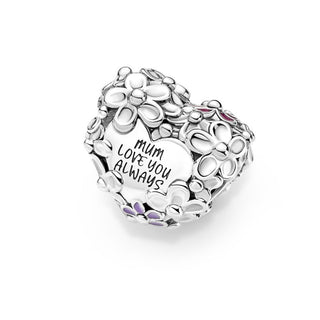 Pandora Charm Cuore Floreale