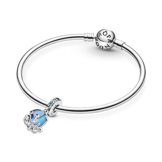 Pandora Charm Pendente Polpo Vetro di Murano