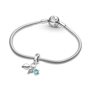 Pandora Charm Pendente Pesciolino, Tartaruga Marina e Conchiglia