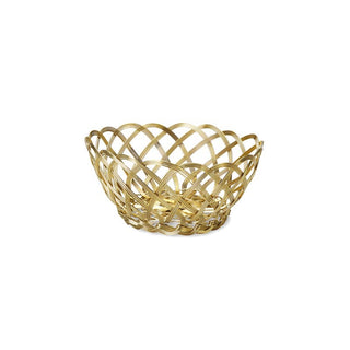 Cestino tondo intrecciato
 Filo intrecciato oro