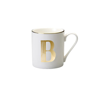 Mug
 Lettera B Decalcomania Oro