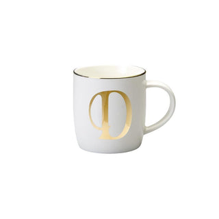 Mug
 Lettera D Decalcomania Oro