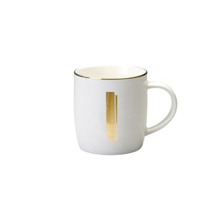 Mug
 Lettera I Decalcomania Oro