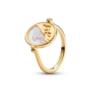 Anello Medallion Pegaso "Ex Animo" Reversibile