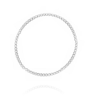 Bracciale linea e zirconi