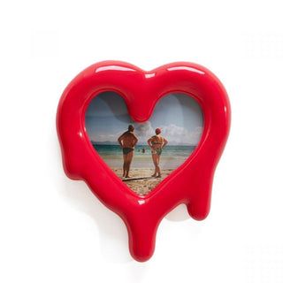 Seletti Specchio-cornice "Melted Heart"